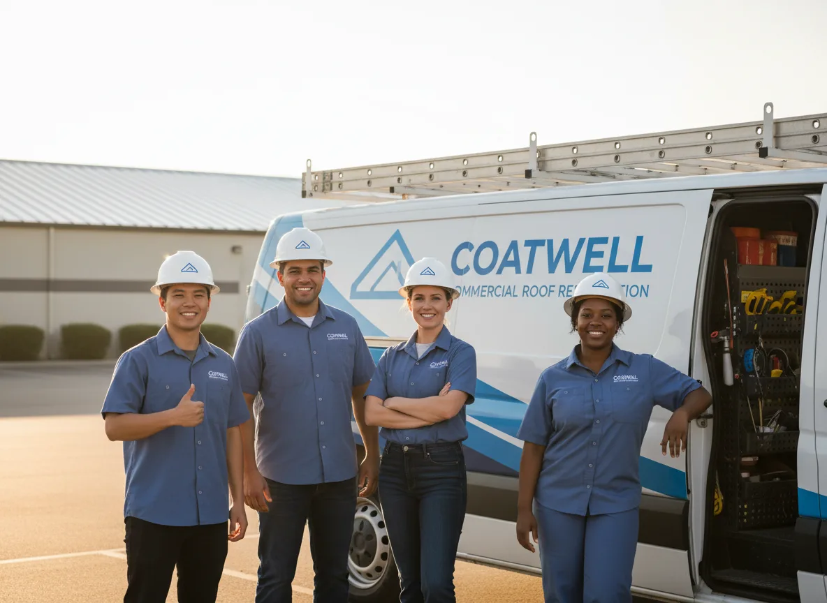 Commercial roof coating company in Glenview, KY